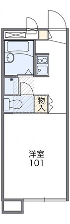 レオパレスルピナスの物件間取画像